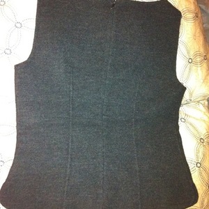 DKNY designer line, modern style,  felted wool top 2 is being swapped online for free