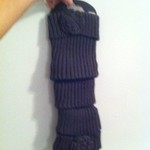 Gray and Black Leg Warmers is being swapped online for free
