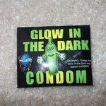 ***Novelty Item*** Glow in the Dark Condom is being swapped online for free