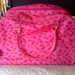 Cheetah Travel Bag in Pink is being swapped online for free
