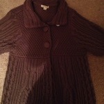XXI brown cable knit sweater is being swapped online for free
