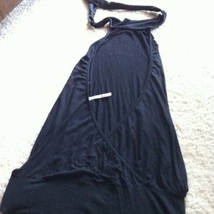 Sexy black halter is being swapped online for free