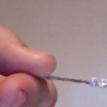 pretty jeweled hair bobbypin is being swapped online for free