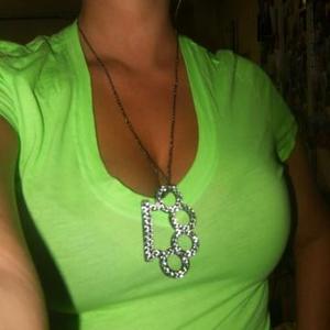 Brassknuckle Necklace  is being swapped online for free