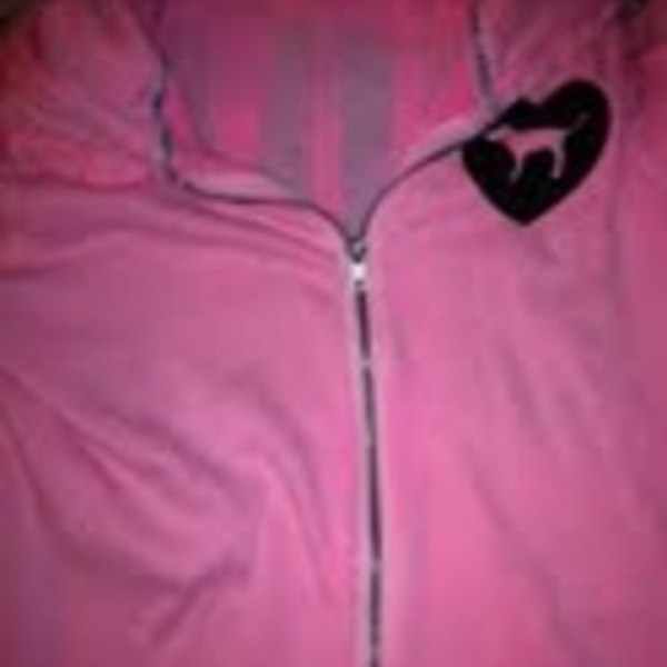 VS PINK pink hoodie is being swapped online for free