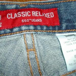Levi's Classic Relaxed 550 Jeans is being swapped online for free