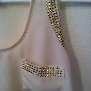 Gold Studed White Sheer Crop Top is being swapped online for free