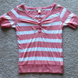 Pink and White Lux Top is being swapped online for free