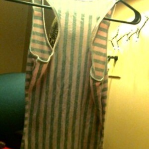Striped Racer back Tank is being swapped online for free