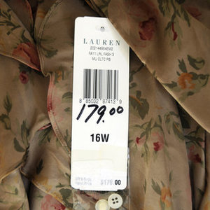 NWT Ralph Lauren Ruffle Front Blouse is being swapped online for free