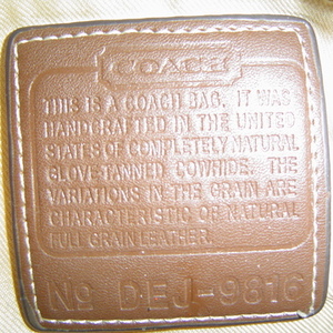 Brown Coach Purse is being swapped online for free