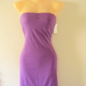 purple strapless casual dress s is being swapped online for free