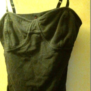 Lacey tank/bustiere top is being swapped online for free