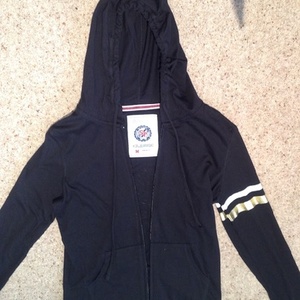 SP Classic Black & Gold Hoodie/ Jacket - Size UK 8. is being swapped online for free