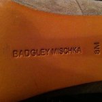 Badgley Mischka gray heels, size 8 is being swapped online for free