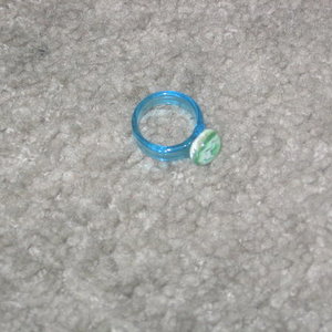 Blue & Green Glass Ring is being swapped online for free