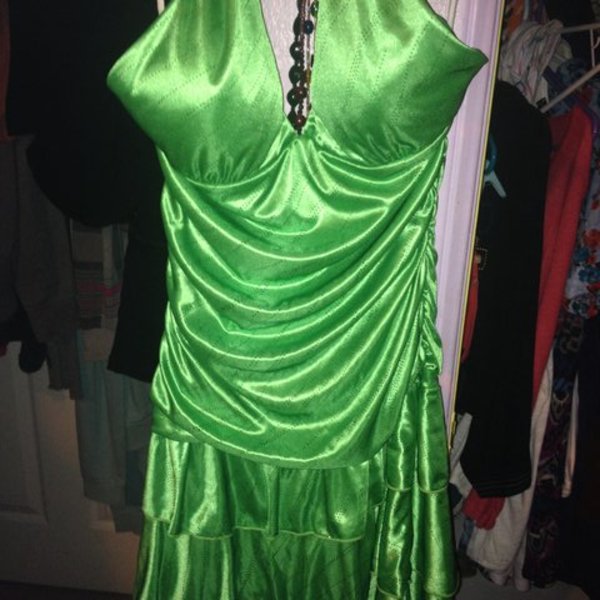 Green Ruby Rox dress is being swapped online for free