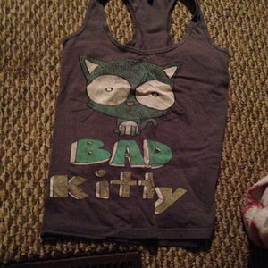 Bad kitty tank top is being swapped online for free