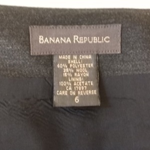 Banana Republic Grey Wool Wrap Mini is being swapped online for free