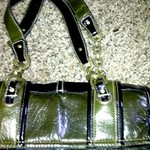 CUTE LARGE GREEN LEATHER PURSE is being swapped online for free
