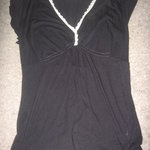 Black Matty M Anthropologie Top Size M is being swapped online for free