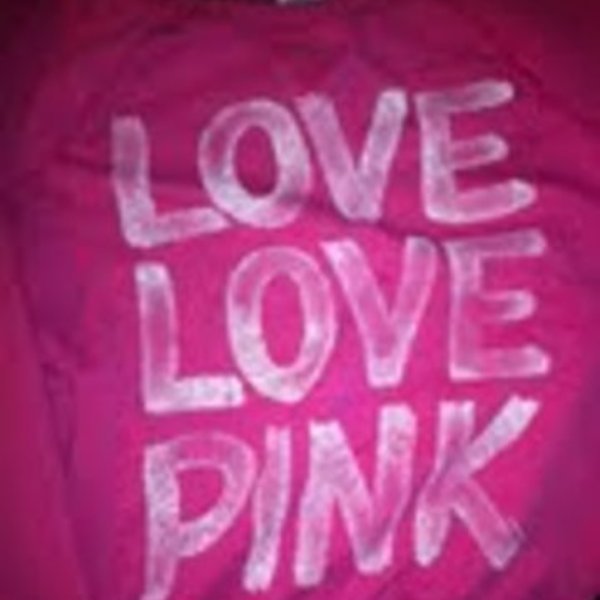 VS PINK love pink crewneck is being swapped online for free