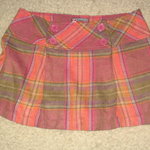 Hot Kiss Red Plaid Skirt Size Large is being swapped online for free