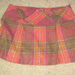 Hot Kiss Red Plaid Skirt Size Large is being swapped online for free