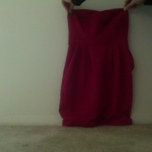 Strapless pink mini dress is being swapped online for free