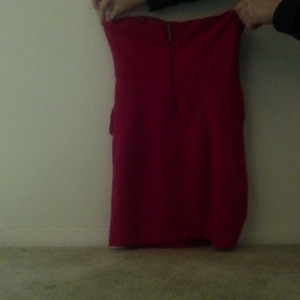 Strapless pink mini dress is being swapped online for free