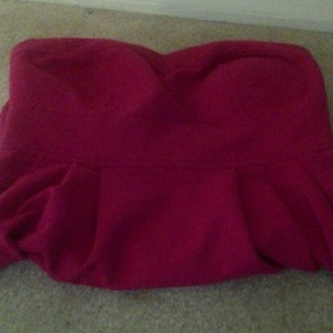 Strapless pink mini dress is being swapped online for free