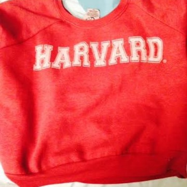 Harvard Sweatshirt  is being swapped online for free