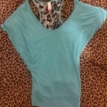 cute terquise top is being swapped online for free