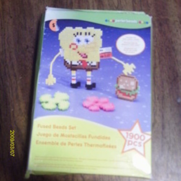 New Sponge Bob fuzed bead set is being swapped online for free