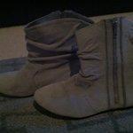 grey booties is being swapped online for free