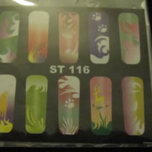 Airbrush Nail Stencils is being swapped online for free