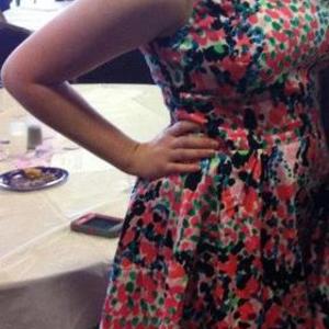 Lilly Pulitzer Gosling Cameo White Sweet Nothings Sleeveless Dress Sz 8 is being swapped online for free