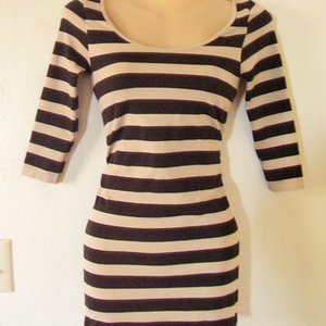 stripe seamless bodycon dress is being swapped online for free