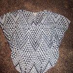 Belle Du Jour Aztec Chiffon Circle Top M Medium is being swapped online for free