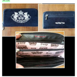 New! Juicy Couture velour wallet is being swapped online for free