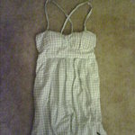 NWOT Abercrombie & Fitch White Plaid Dress is being swapped online for free