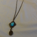 Pretty Long Blue Necklace is being swapped online for free
