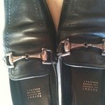 GEOX original black leather low heels size 6 (EU 36, UK 3.5) is being swapped online for free