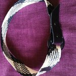 Black and white adjustable S/M belt is being swapped online for free