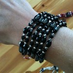Colored magnetic rhinestone bracelets/necklaces is being swapped online for free