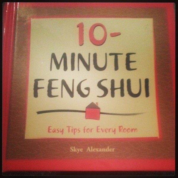 10 minute feng shui hard cover book is being swapped online for free
