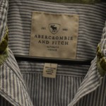 Abercombie White and blue button up (Sz. L) is being swapped online for free