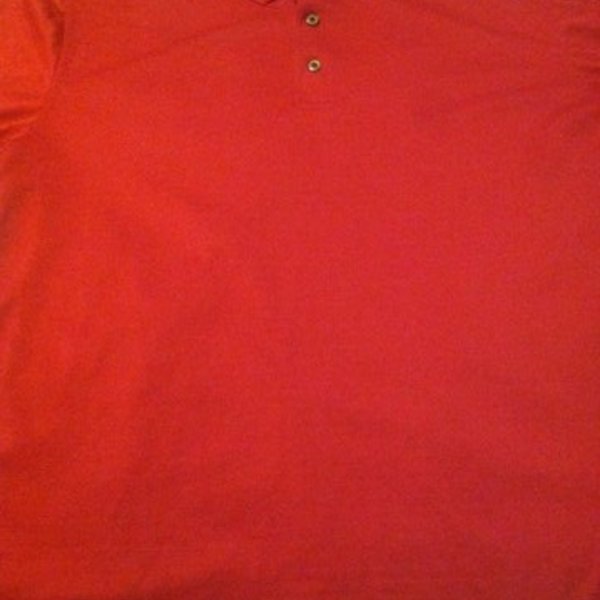 Red men's polo (med 38/40) is being swapped online for free