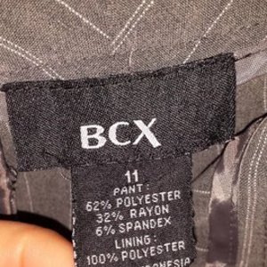 grey pinstriped pants is being swapped online for free