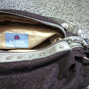 CUTE BROWN & GOLD KATHY VAN ZEALAND PURSE is being swapped online for free